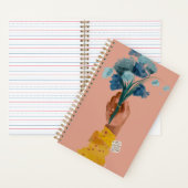 Hinweis zu Selbstziffer - afrikanische schwarze Ku Notizblock (Innen)