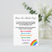 Hinweis zum Projekt Mama Bear Blanket (Stehend Vorderseite)