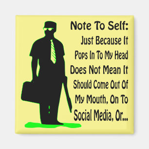 Hinweis zur Selbstverwirklichung, nur weil es in m Magnet