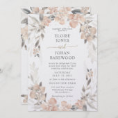 Hinweise auf den Sommer Einladung (Vorne/Hinten)