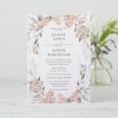 Hinweise auf den Sommer Einladung (Stehend Vorderseite)