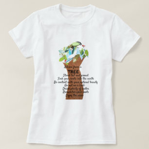 Hinweise aus einem Baum T-Shirt