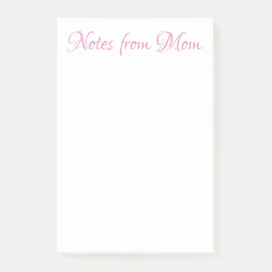 HINWEISE AUS MAMA-Post-it-Notizen Post-it Klebezettel (Vorderseite)