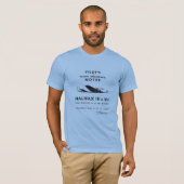 Hinweise des Pilotprogramms für Flugzeuge von Hali T-Shirt (Vorne ganz)