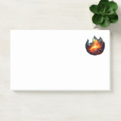 Hinweise - Flammenarbeitsplatten Post-it Klebezettel (Büro)