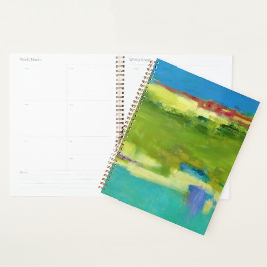 Hinweise für Abstrakte grüne Kunst Planer (Anzeige)