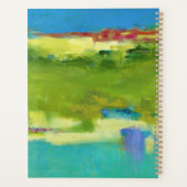 Hinweise für Abstrakte grüne Kunst Planer (Rückseite)