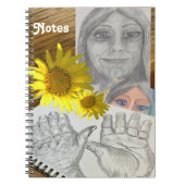 Hinweise für angenehme Dialoge Notebook Notizblock (Vorderseite)