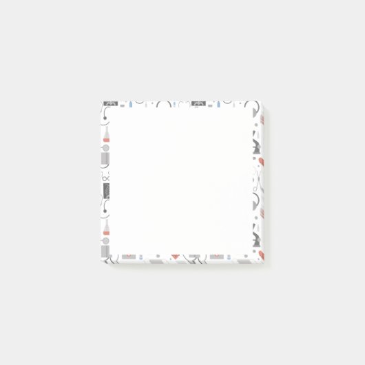 Hinweise für die medizinische Fachwelt Post-it Klebezettel (Vorderseite)