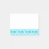 Hinweise für die Zeit nach der Anwendung Post-it Klebezettel (Vorderseite)