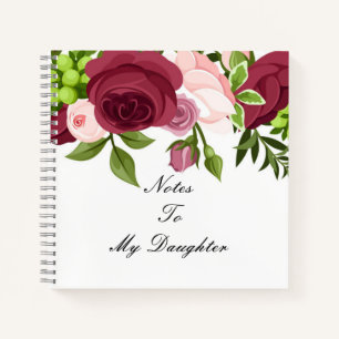 HINWEISE FÜR MEIN DAUGHTER-NOTEBOOK NOTIZBLOCK