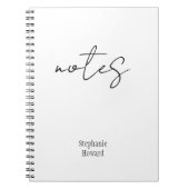 Hinweise für Personalisierte Namen Notizblock (Vorderseite)