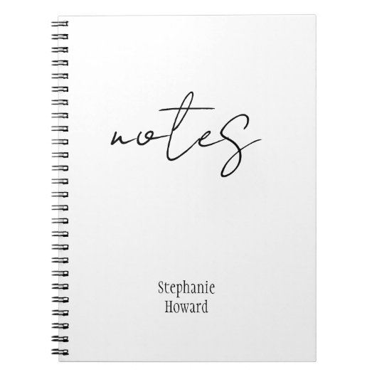 Hinweise für Personalisierte Namen Notizblock (Vorderseite)