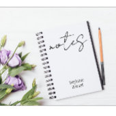 Hinweise für Personalisierte Namen Notizblock