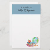 Hinweise für Schullehrer Briefpapier (Vorne/Hinten)