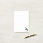 Hinweise Lkw-Fahrer für Frauen Post-it Klebezettel (Auf Schreibtisch)