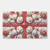 Hinweise mit englischer Rose Post-it Klebezettel (Vorderseite)