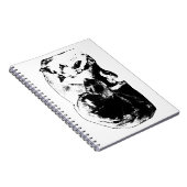 Hinweise mit zwei Freunden Notizblock (Rechte Seite)