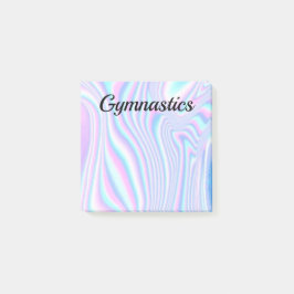 Hinweise nach dem IT - Gymnastik - Wirble Farben Post-it Klebezettel