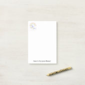 Hinweise Rainbow Unicorful Post-it Klebezettel (Auf Schreibtisch)