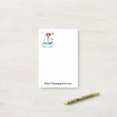 Hinweise Reinigungsdienste Post it Note Post-it Klebezettel (Auf Schreibtisch)