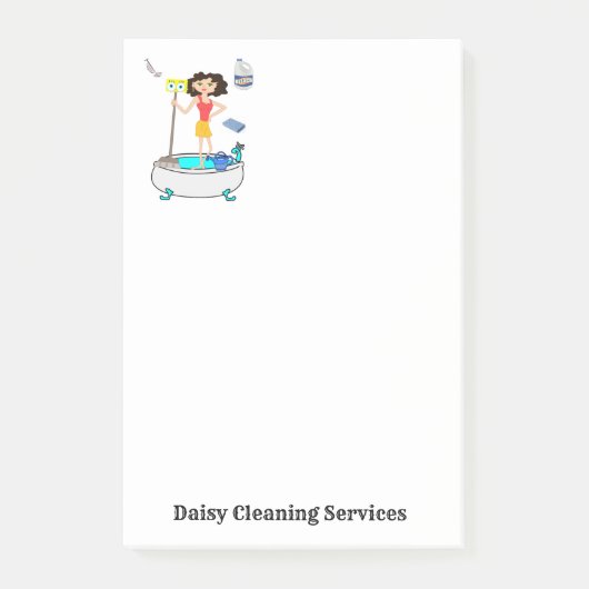 Hinweise Reinigungsdienste Post it Note Post-it Klebezettel (Vorderseite)