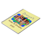 Hinweise und Doodles Notizblock (Linke Seite)