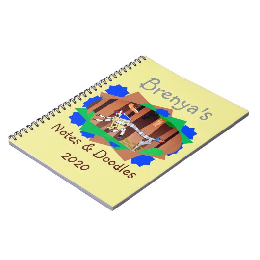 Hinweise und Doodles Notizblock (Linke Seite)