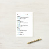 Hinweise und Erinnerungen Post-it Klebezettel (Auf Schreibtisch)