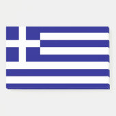 Hinweise unter der Flagge Griechenlands Post-it Klebezettel (Vorderseite)