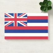 Hinweise unter der Flagge Hawaiis, USA Post-it Klebezettel (Büro)