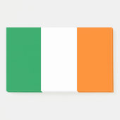 Hinweise unter der Flagge Irlands Post-it Klebezettel (Vorderseite)