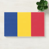 Hinweise unter der Flagge Rumäniens Post-it Klebezettel (Büro)