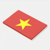 Hinweise unter der Flagge Vietnams Post-it Klebezettel (angewinkelt)
