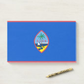 Hinweise unter der Flagge von Florida, USA Post-it Klebezettel (Auf Schreibtisch)