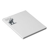 Hinweise von Wasserfarbenelephant aufgehobener Tru Notizblock (angewinkelt)