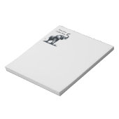 Hinweise von Wasserfarbenelephant aufgehobener Tru Notizblock (Rotiert)