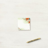 Hinweise zu Blätter von Herbstfarben Post-it Klebezettel (Auf Schreibtisch)