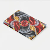 Hinweise zu Deutschland-Farben Post-it Klebezettel (angewinkelt)