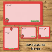 Hinweise zu Erdbeeren Post-it Klebezettel