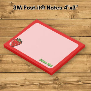 Hinweise zu Erdbeeren Post-it Klebezettel