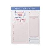 Hinweise zu Erinnerungen und Angeboten von Planerz Notizblock (Rotiert)