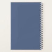 Hinweise zu Girl-Rosa und Blau Mit Monogramm Notizblock (Rückseite)