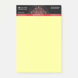 Hinweise zu kanadischen Dienstleistungen Post-it Klebezettel