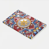 Hinweise zu kolumbianischen Farben Post-it Klebezettel (angewinkelt)