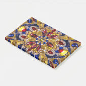 Hinweise zu Kolumbien-Farben Post-it Klebezettel (angewinkelt)