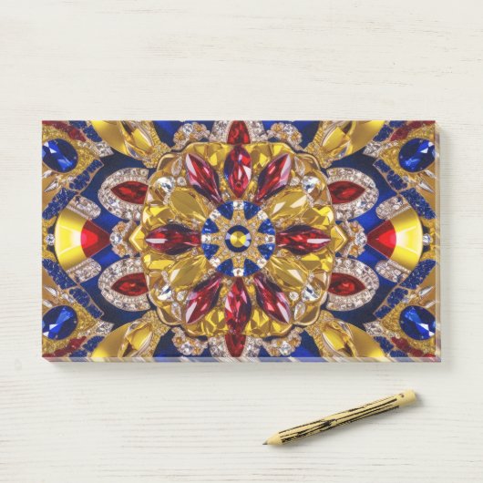 Hinweise zu Kolumbien-Farben Post-it Klebezettel (Auf Schreibtisch)