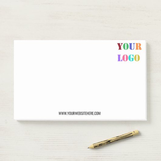 Hinweise zu Logos und Textaufklebern Post-it Klebezettel (Auf Schreibtisch)