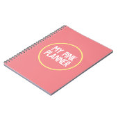 Hinweise zu meinem rosa Planer Notizblock (Linke Seite)