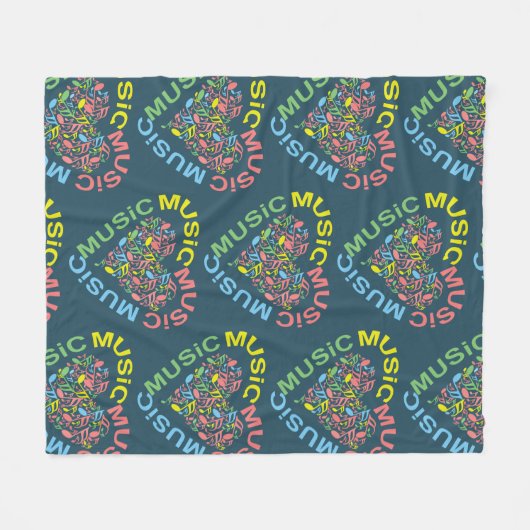 Hinweise zu Musiktexten Fleecedecke (Vorderseite (Horizontal))